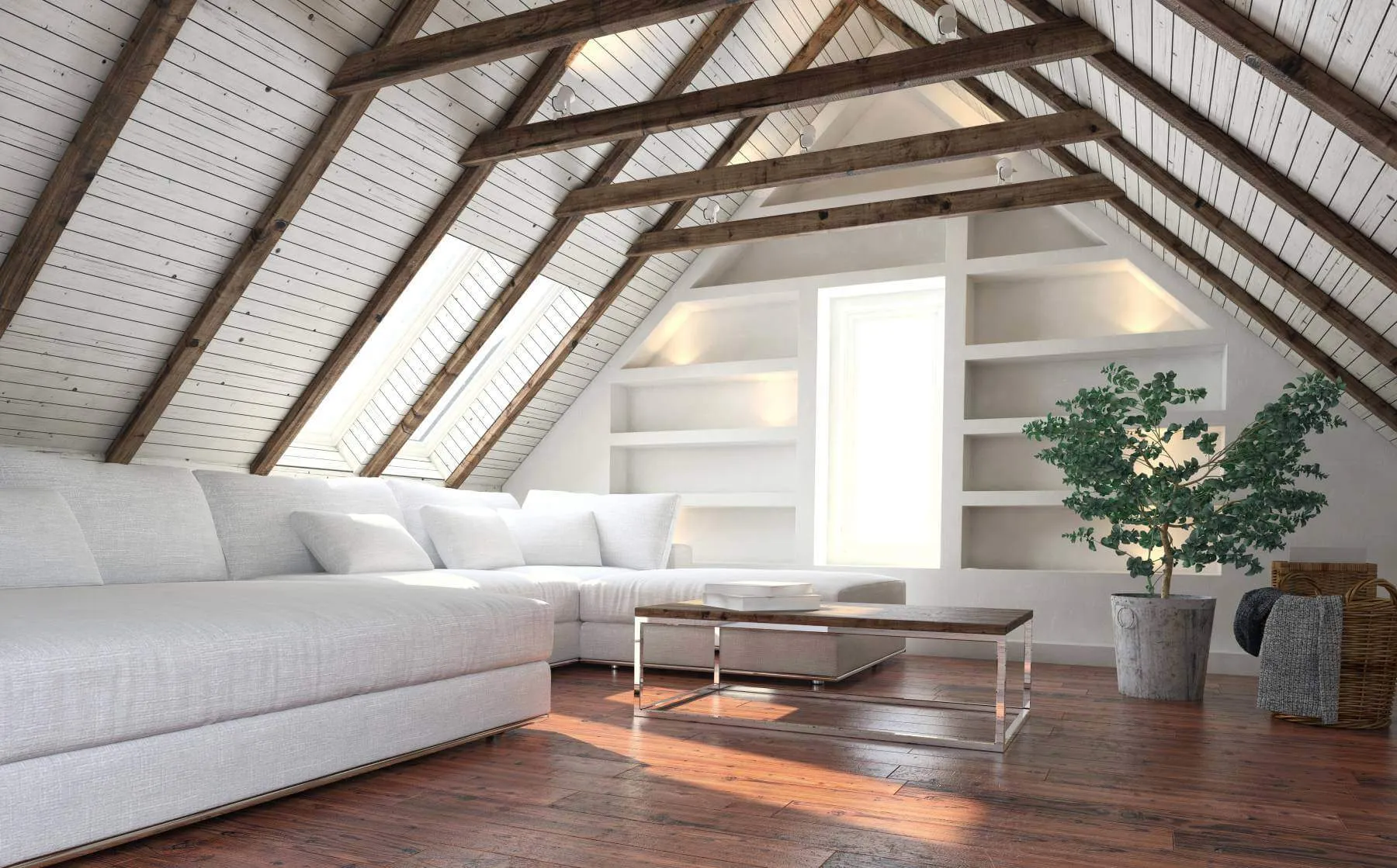 Attic to Functional Living Space