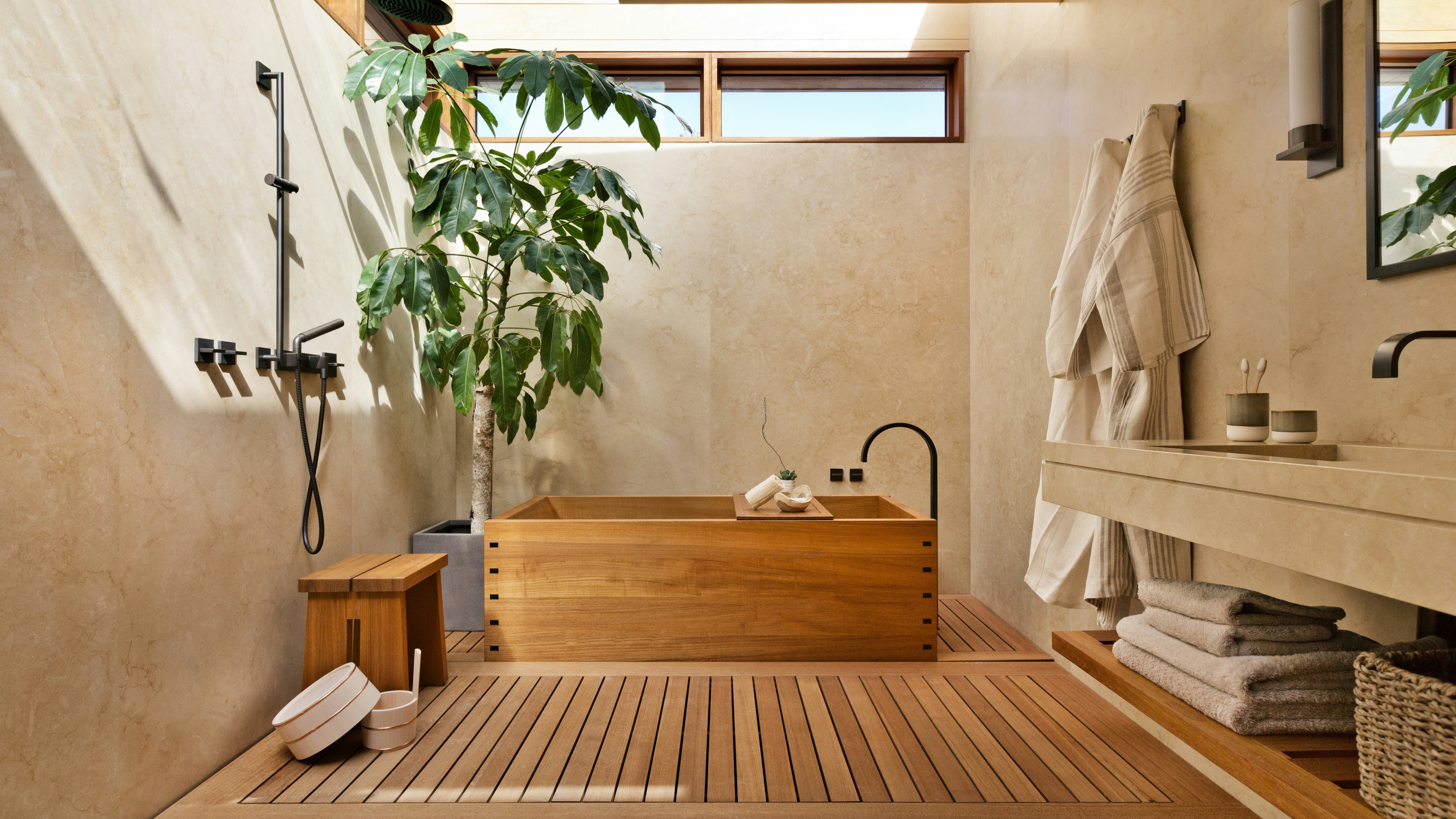 Spa-Inspired Bathroom Design